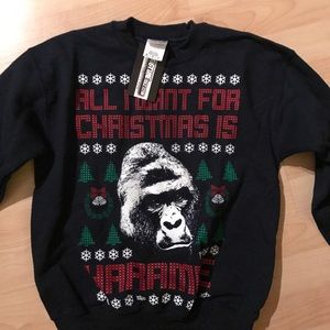 Harambe Ugly Christmas Sweater